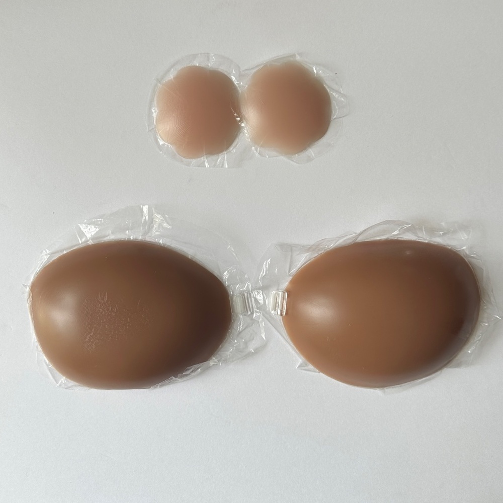 NIIDOR Push-Up Silicone Self-Adhesive TAN  Bra B